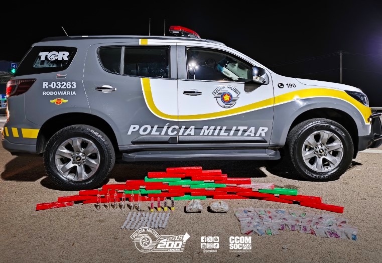 Polícia Rodoviária prende mulher com 30 kg de drogas em Elias Fausto