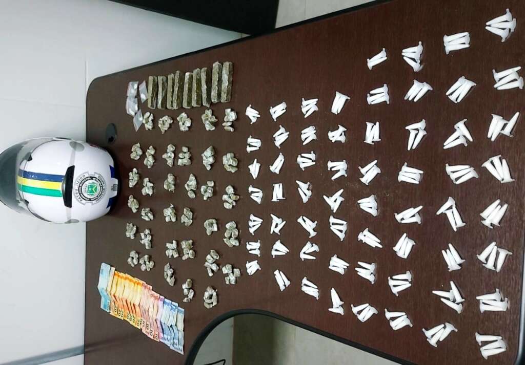 GCM detém quatro por tráfico de drogas em Santa Bárbara