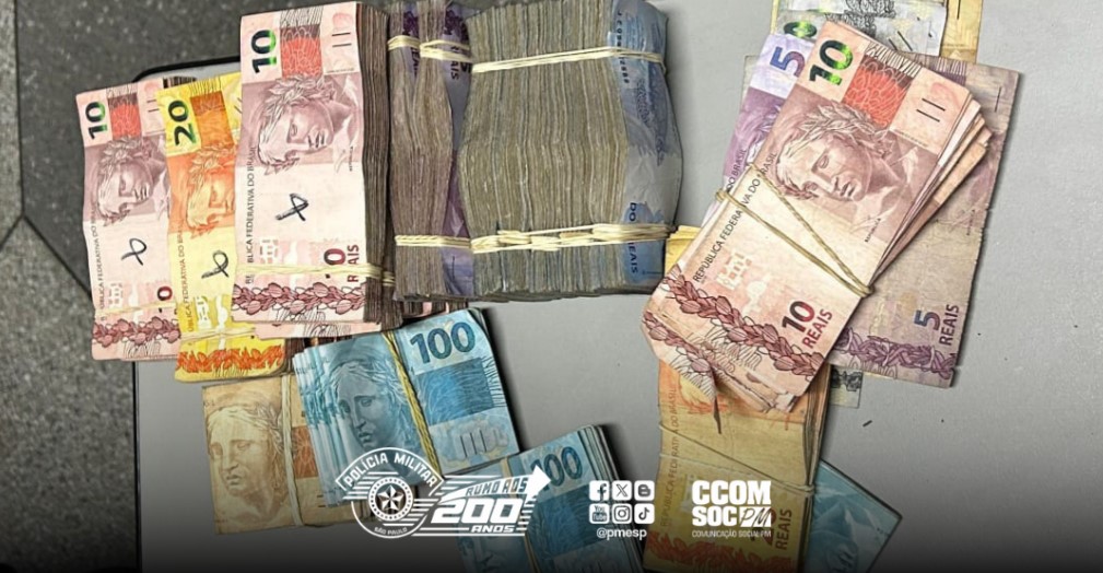 Ladrão esquece celular e documento para trás após roubo e é preso em Jacupiranga