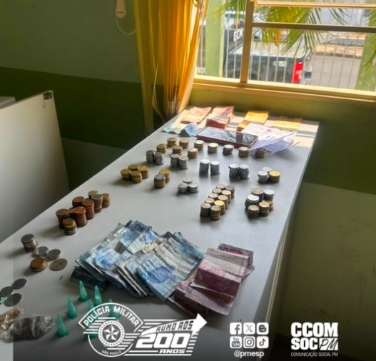 PM prende dupla por tráfico de drogas em Santo Antônio de Posse