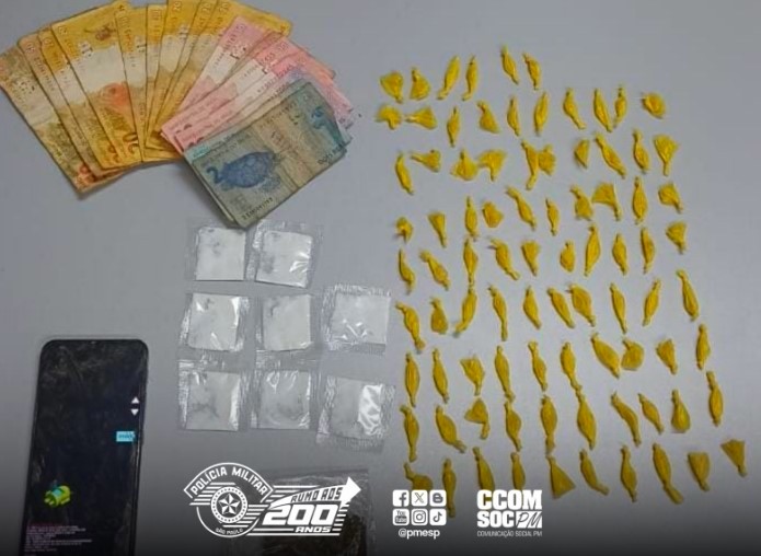 PM prende traficante em Socorro