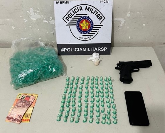 PM prende três criminosos em Garça