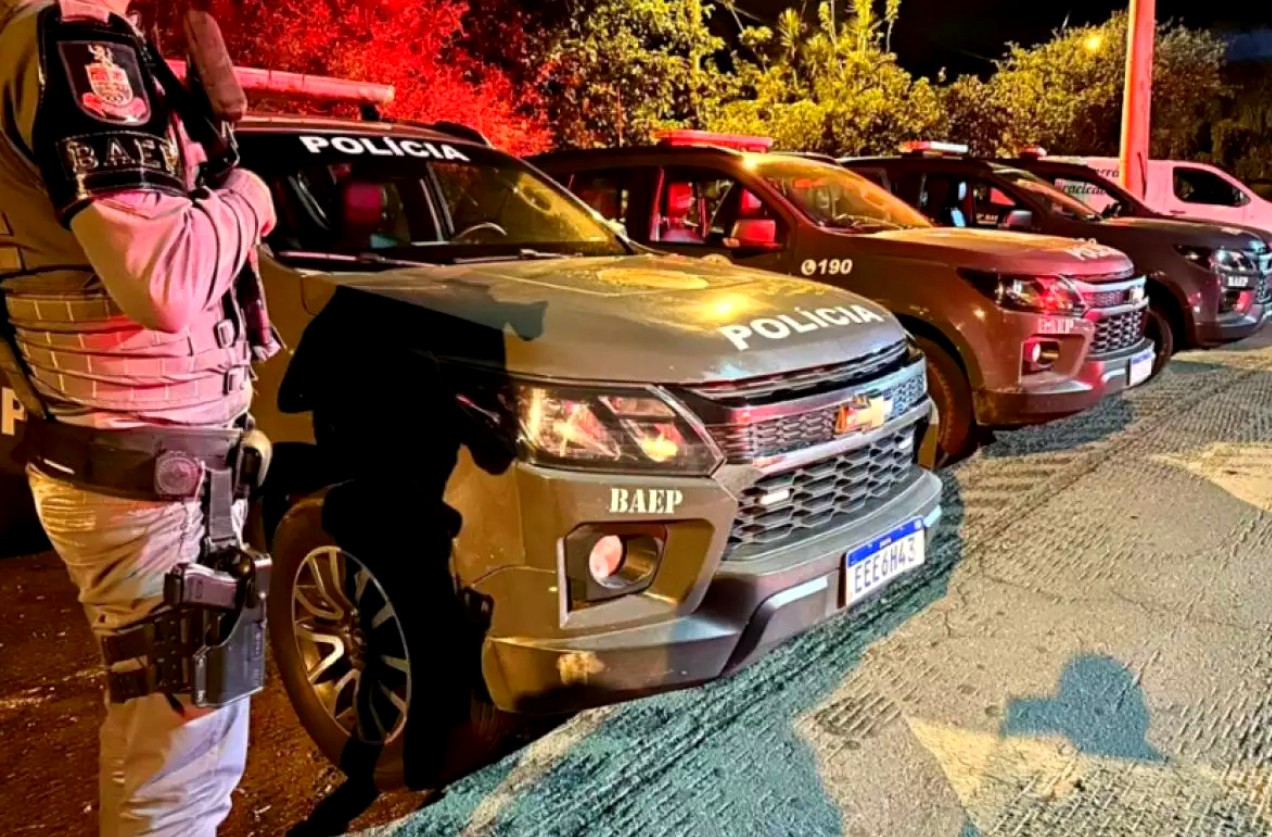 Criminoso morre em confronto com o Baep após amarrar vítimas durante assalto