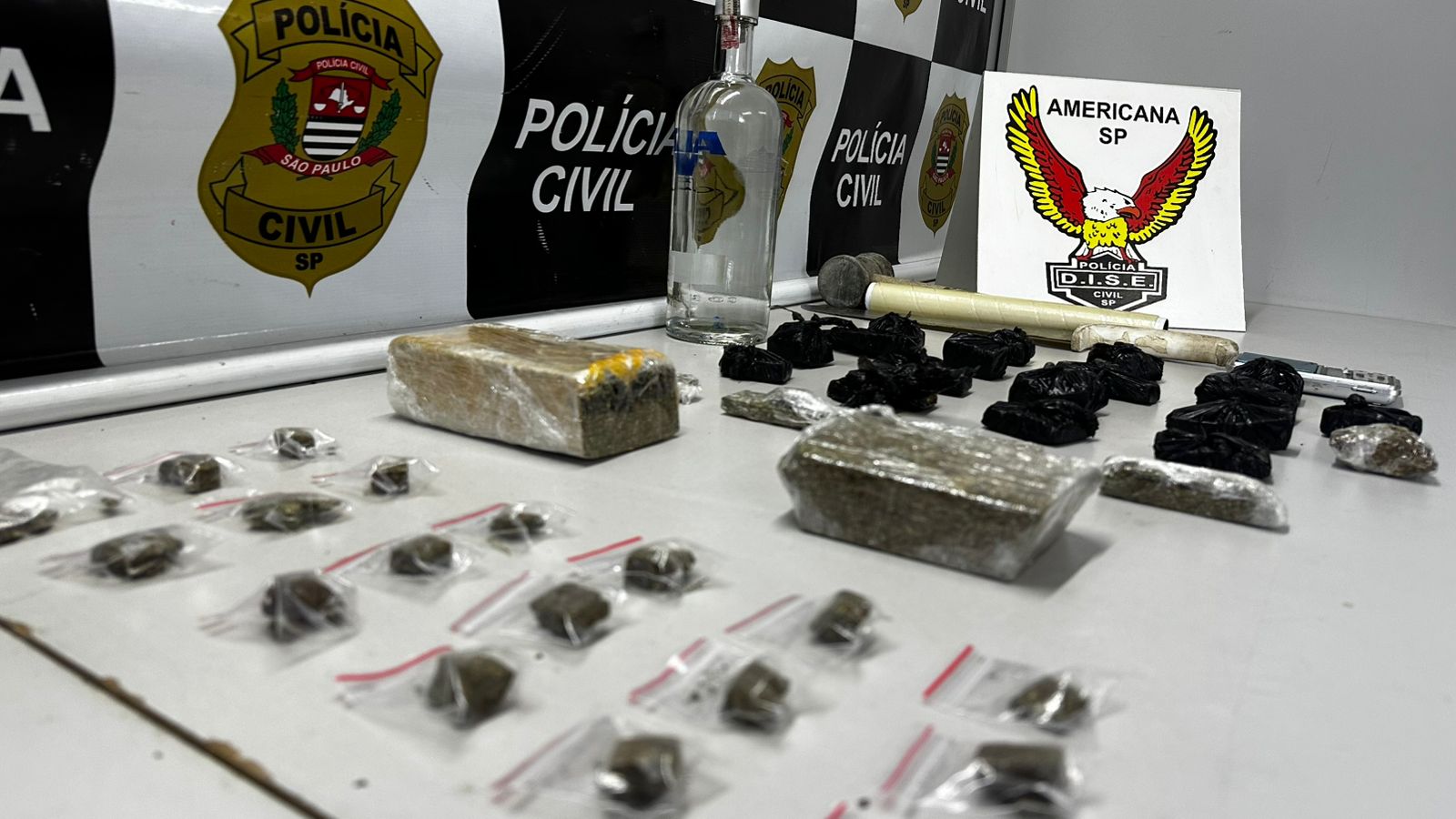 DISE apreende drogas e prende traficante em Americana