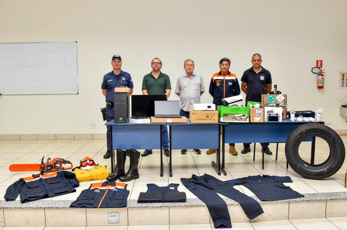 Guarda Municipal e Defesa Civil de Rio Claro recebem novos equipamentos