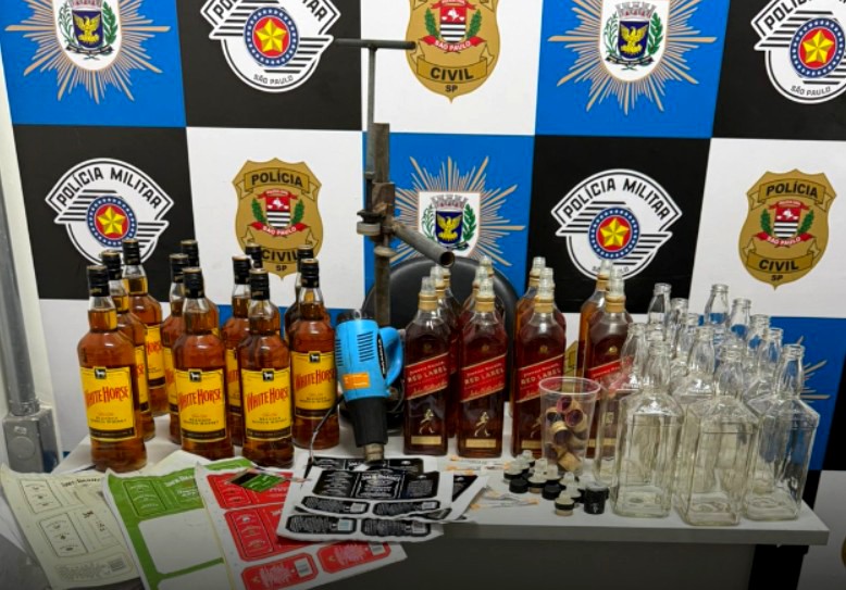 PM fecha fábrica clandestina de bebidas alcoólicas falsificadas em Campinas