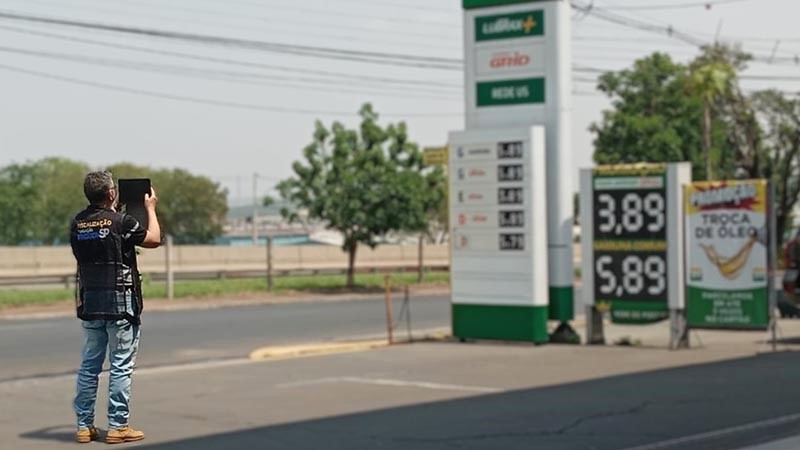 Procon realiza fiscalização em seis postos de combustíveis de Americana