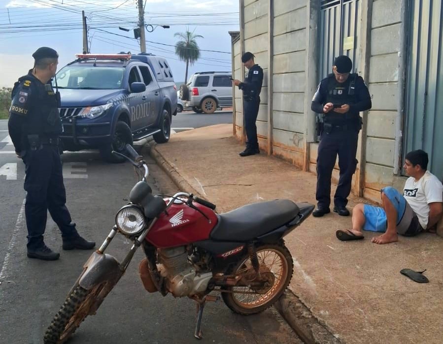 Suspeito em moto adulterada é detido após sofrer acidente em Sto. Antônio de Posse