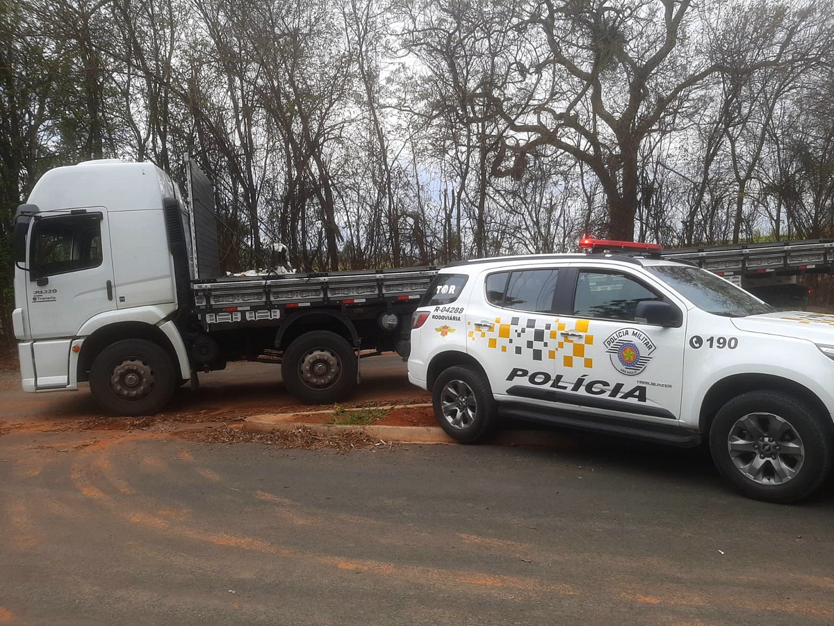 TOR recupera caminhão furtado no pátio do Ceasa em Campinas