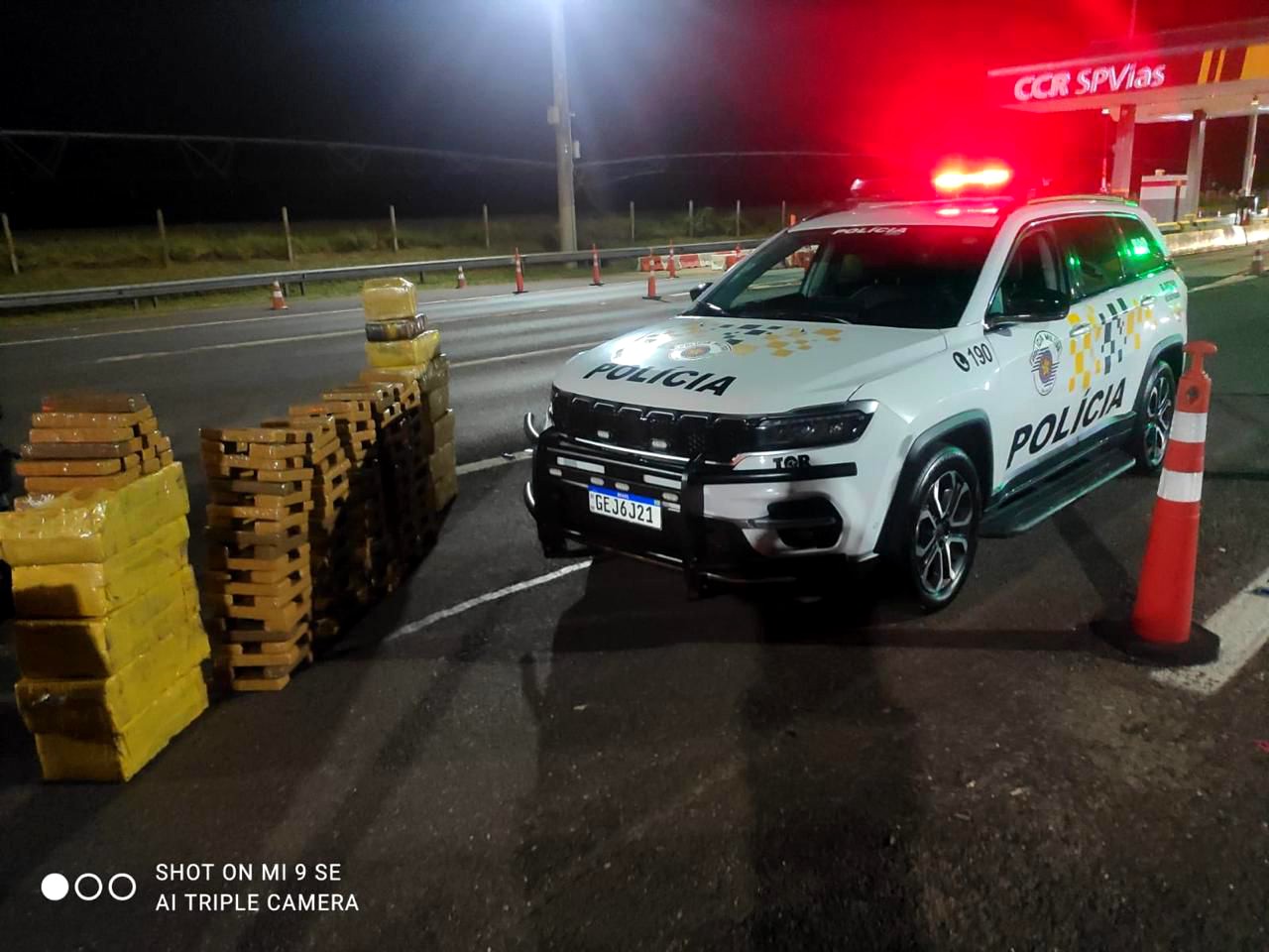 Traficante é detido com 517 tijolos de maconha no porta-malas em rodovia de Buri