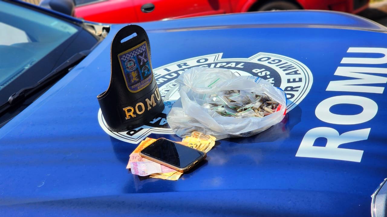 Traficante é preso perto de escola no bairro João Ometto em Limeira