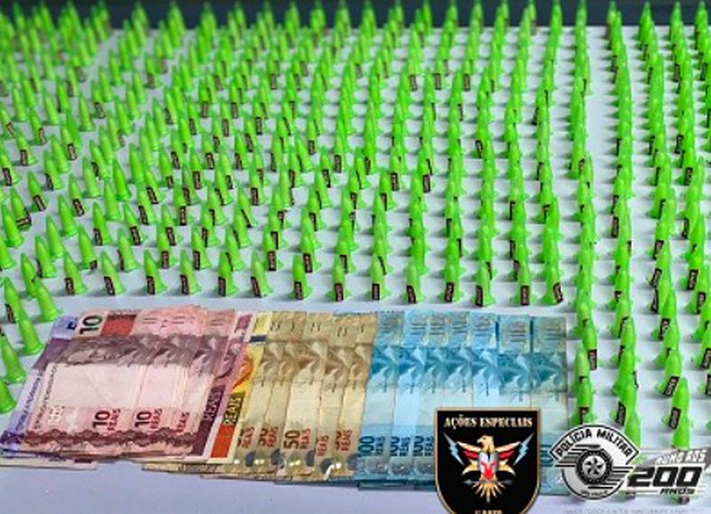 Ação do Baep e Ministério Público apreende 1.181 pinos de cocaína em Itapira