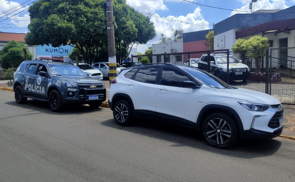 BAEP apreende veículo dublê em Cordeirópolis (Foto: BAEP)