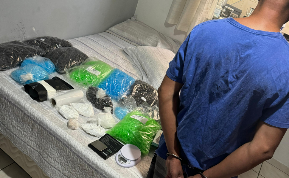 DISE de Piracicaba prende traficante no Jardim Taiguara (Foto: DISE/Polícia Civil)
