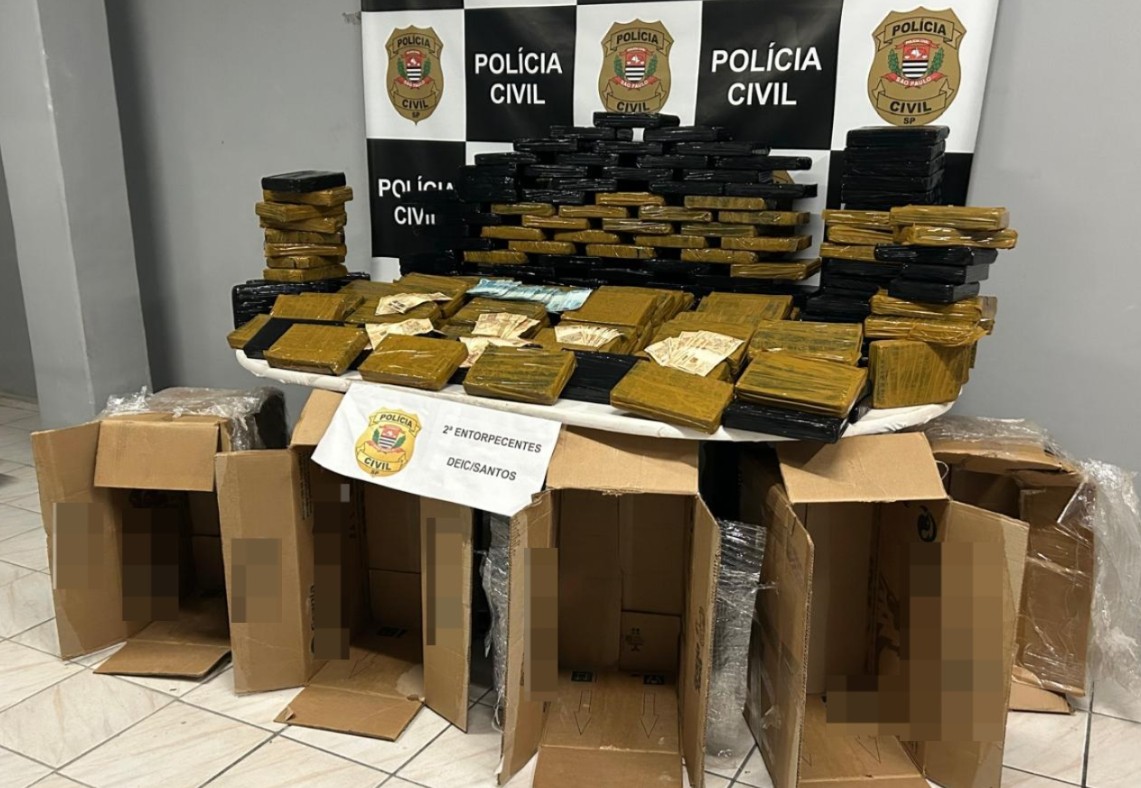 Dise descobre esquema de transporte de drogas e apreende 200 kg de cocaína em Paulínia