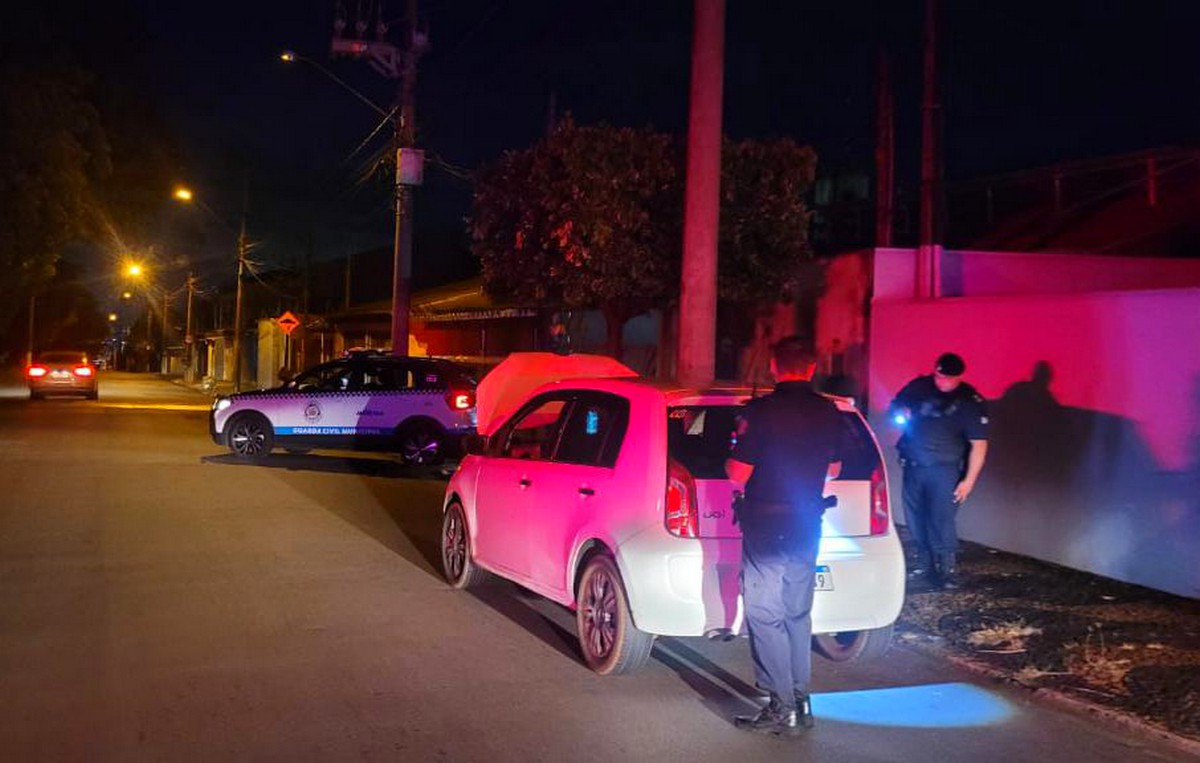 Guarda Municipal apreende carro com queixa de furto em Americana