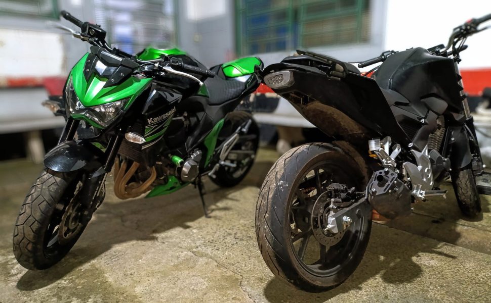 BAEP localiza motocicletas roubadas e prende três em Hortolândia (Foto: 10º BAEP)