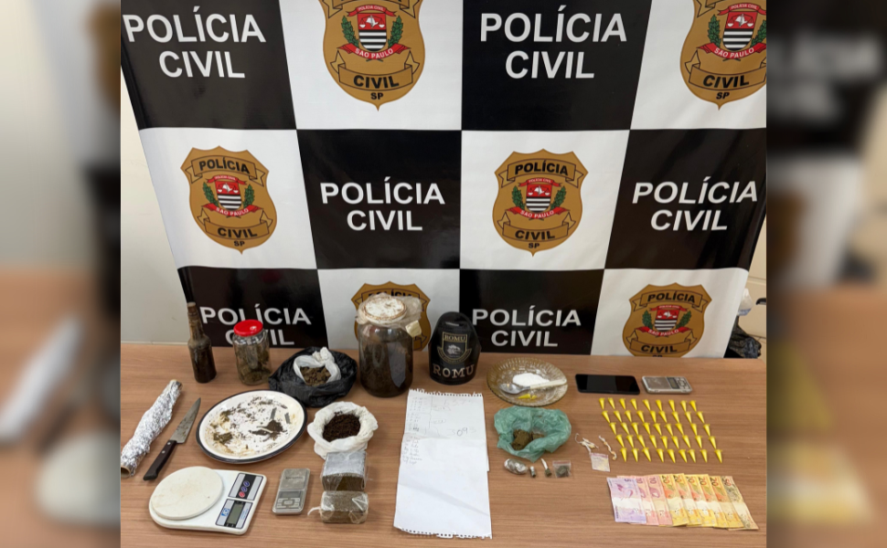 Polícia Civil de Piracicaba desarticula esquema de tráfico de drogas (Foto: DISE/DEIC)