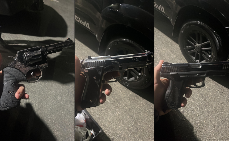 GCM prende homem com armas, drogas e dinheiro em Campinas (Foto: GCM/Campinas)