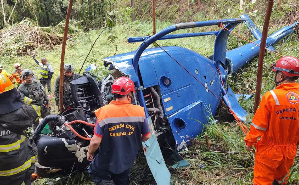 Casal Feldman: Filha faz aniversário de 12 anos neste sábado (18) (Foto: Defesa Civil)