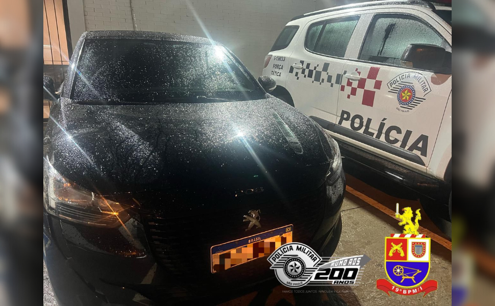 PM prende homem por receptação em Santa Bárbara d’Oeste (Foto: 19ºBPM/I)
