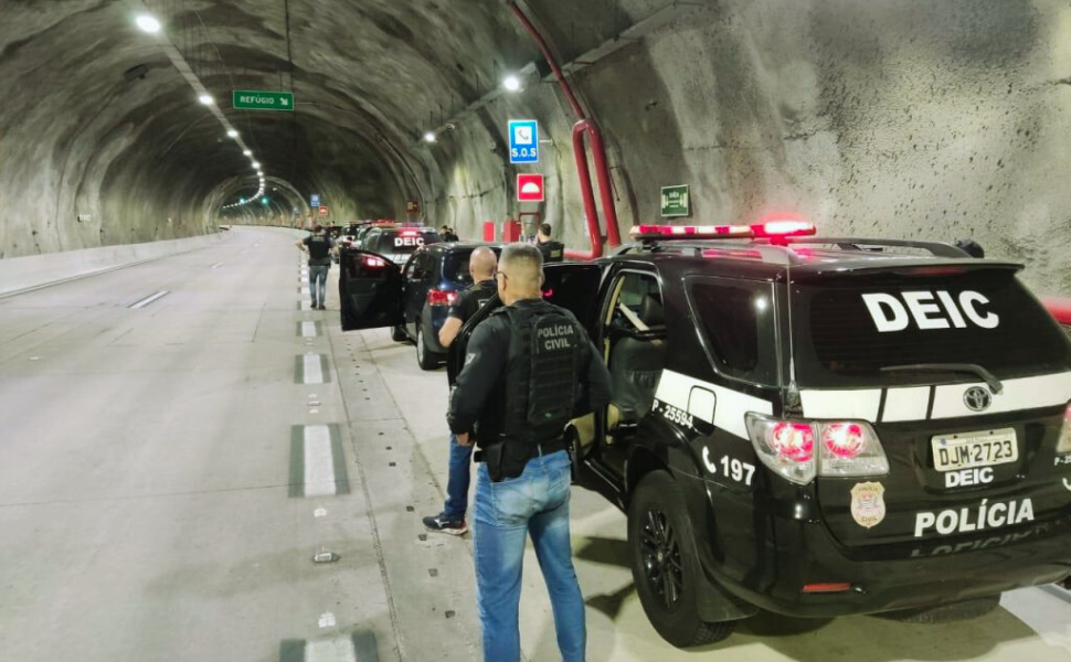 DEIC deflagra operação contra facção criminosa em São Sebastião (Foto: DEIC)