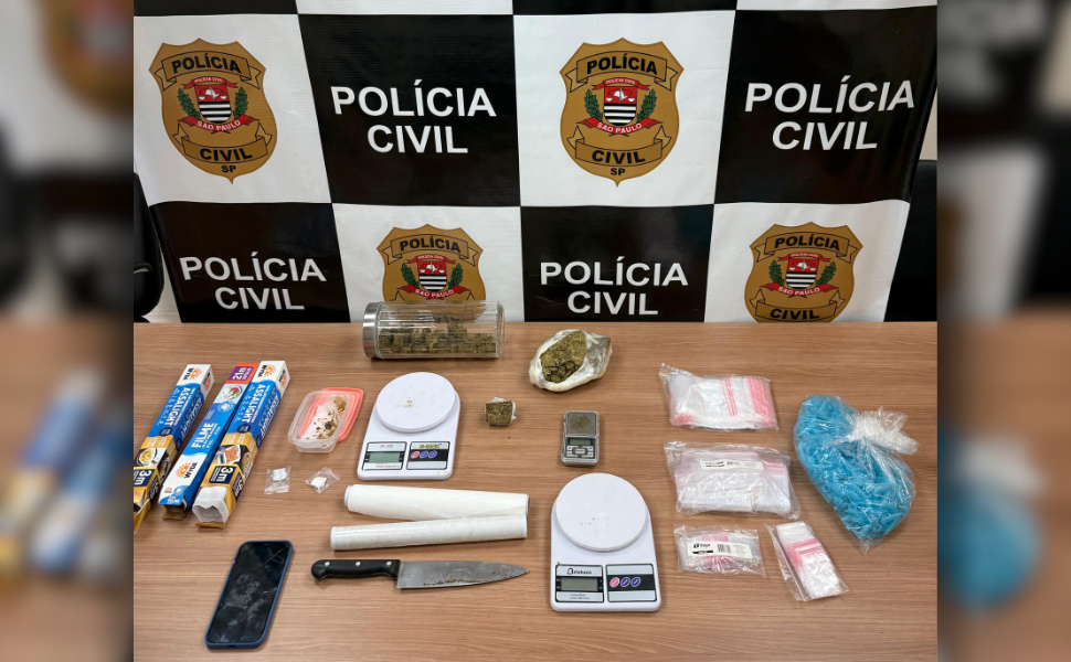 Polícia Civil de Piracicaba prende traficante no Piracicamirim (Foto: Polícia Civil)