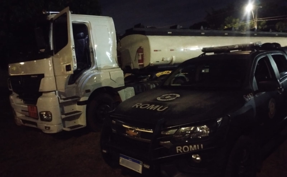 Motorista é preso por furto de combustível em Cosmópolis (Foto: GCM/Cosmópolis)