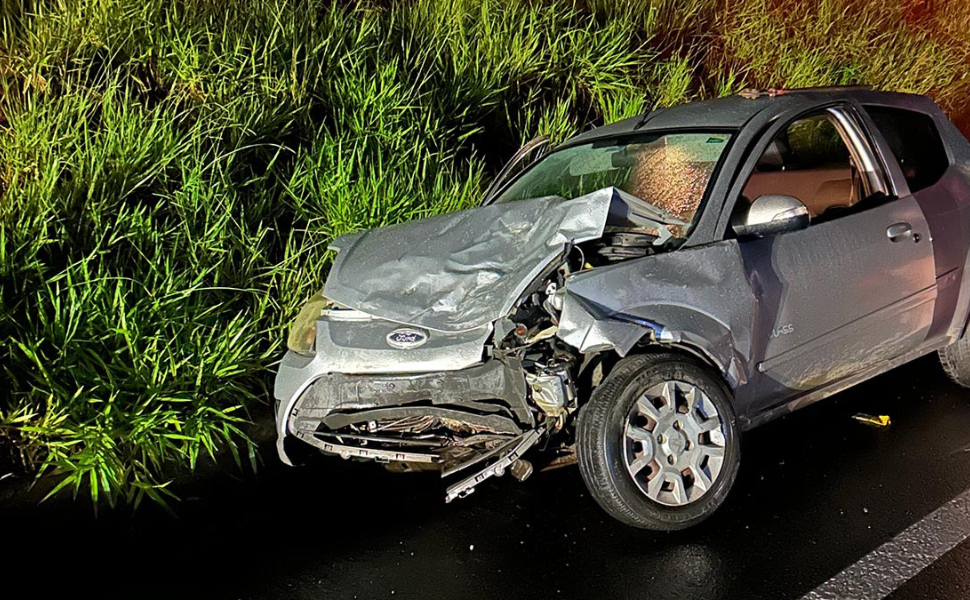 Homem é preso por homicídio culposo após colisão fatal na SP-306 (Foto: Victor Taker / Portal Atualidade)