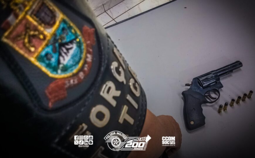 Homem é preso por homicídio em Bragança Paulista (Foto: 34º BPM/I)