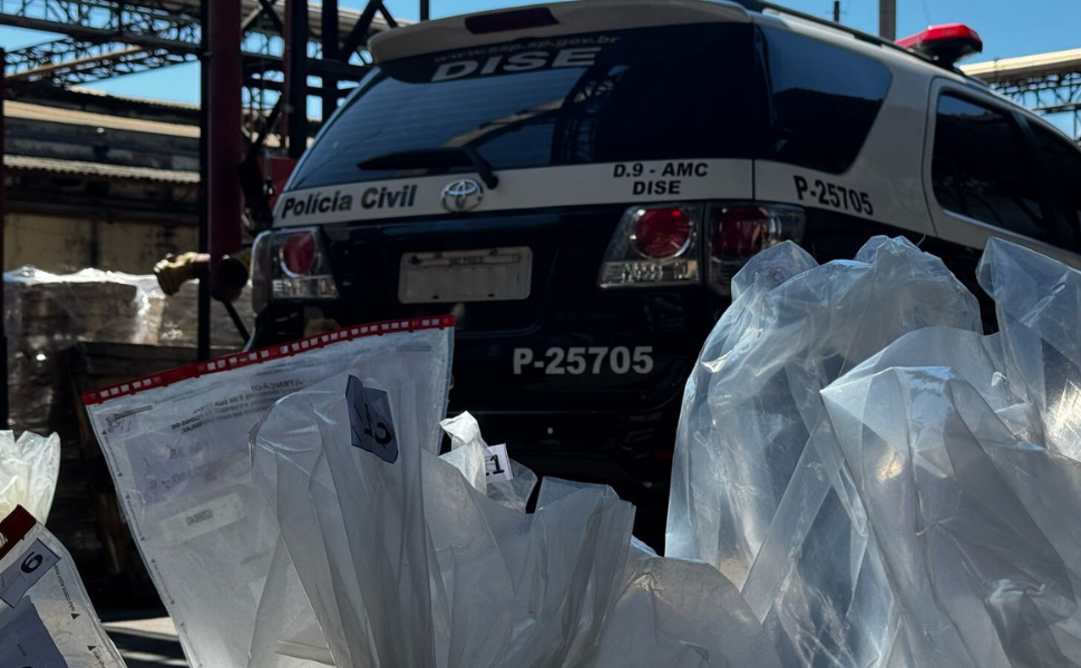 Polícia Civil incinera aproximadamente uma tonelada de drogas em Americana (Foto: DISE/Americana)
