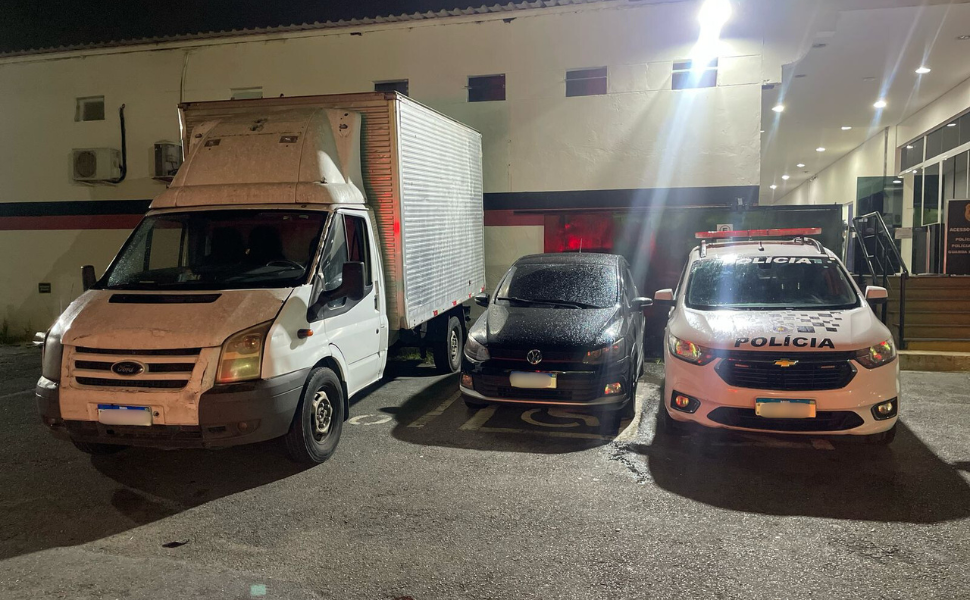 Polícia Militar prende envolvidos em roubo de carga em Campinas (Foto: 47º BPM/I)