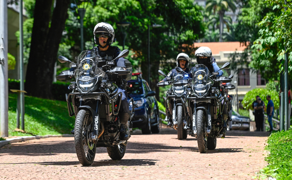 GCM de Campinas recebe seis novas motos BMW para reforçar patrulhamento (Foto: Rogério Capela / Prefeitura de Campinas)