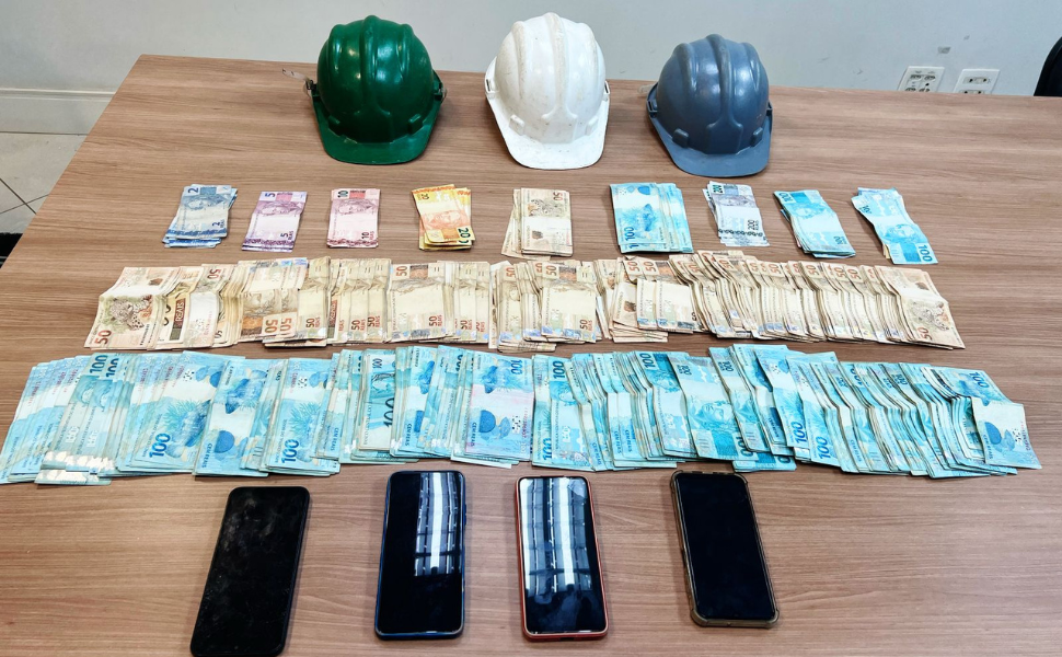 Quadrilha é presa em Piracicaba após furtar R$ 50 mil (Foto: 10º BAEP)
