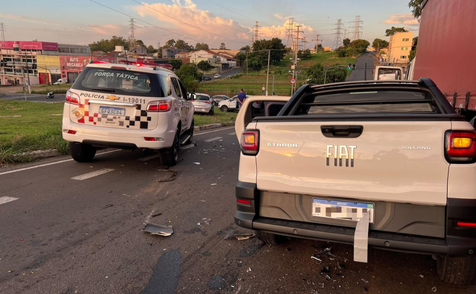 Motorista em fuga é preso por receptação e adulteração de veículo em Americana (Foto: 19º BPM/I)