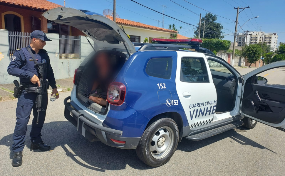 Homem é preso em Vinhedo por descumprir medida protetiva e ameaçar ex-companheira (Foto: GCM/Vinhedo)