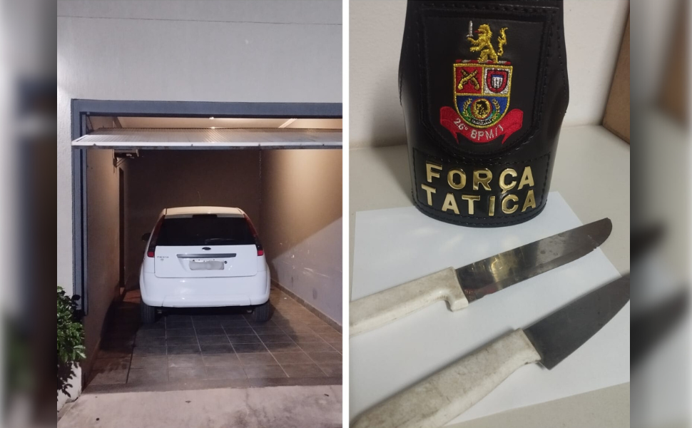 Homem é preso por subtração de bebê e ameaça contra ex-companheira em Mogi Guaçu (Foto: 26º BPM/I)