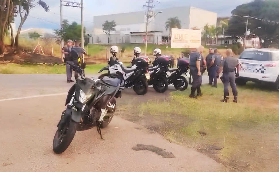 Policial Militar reage a tentativa de roubo em Campinas (Foto: 1º BAEP)