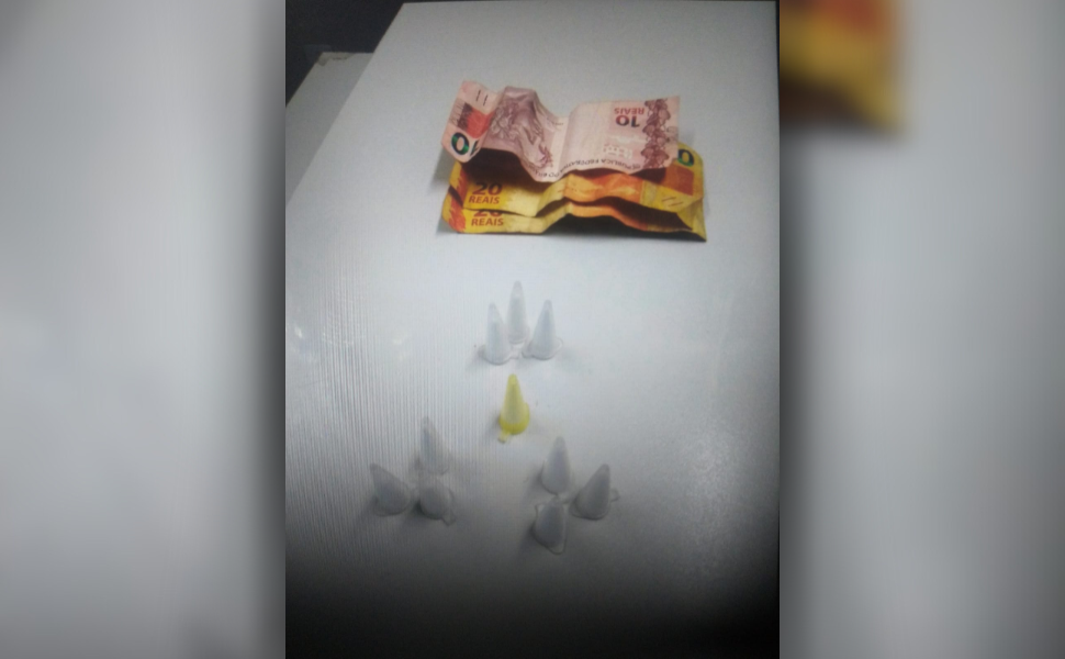 Homem é preso por tráfico de drogas em Santa Bárbara d'Oeste (Foto: GCM/SBO)