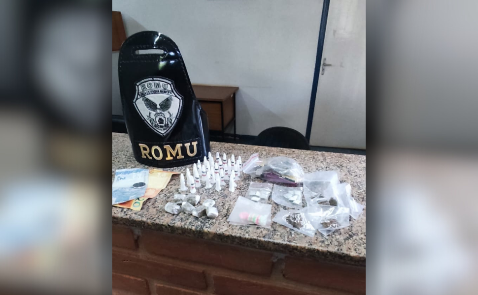 GCM de Ribeirão Preto apreende adolescente por tráfico de drogas (Foto: GCM/Ribeirão Preto)