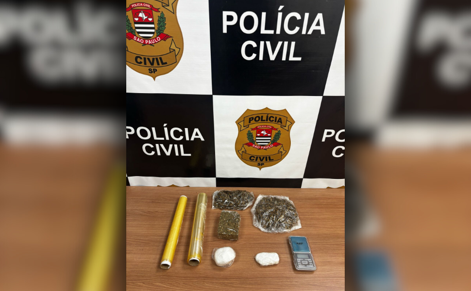 Polícia Civil prende mulher por tráfico de drogas em Piracicaba (Foto: Polícia Civil)