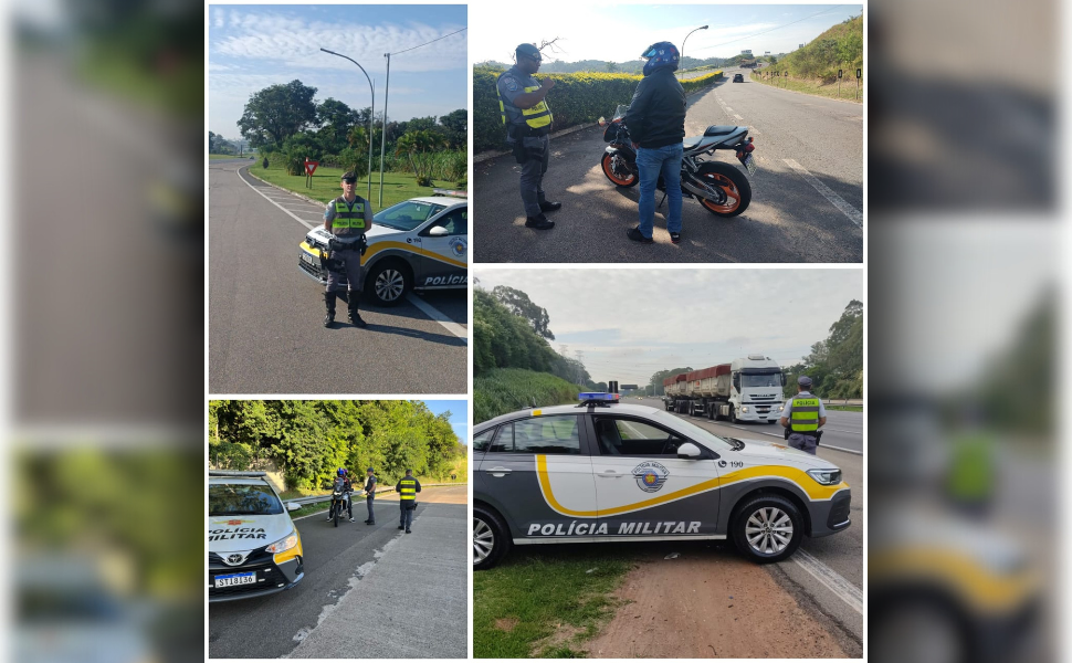 Operação Impacto/Speed fiscaliza rodovias e autua 226 condutores (Foto: 4º BPRv)