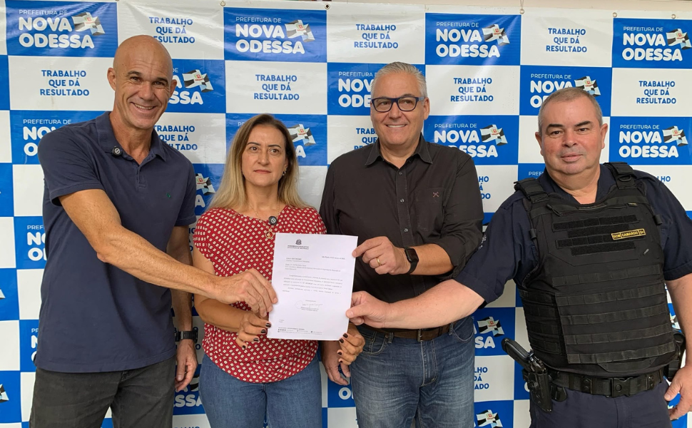 Nova Odessa recebe emenda de R$ 100 mil para segurança pública (Foto: Prefeitura de Nova Odessa)