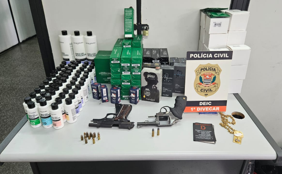 DEIC prende envolvidos em roubos de motos de luxo em SP (Foto: Polícia Civil)