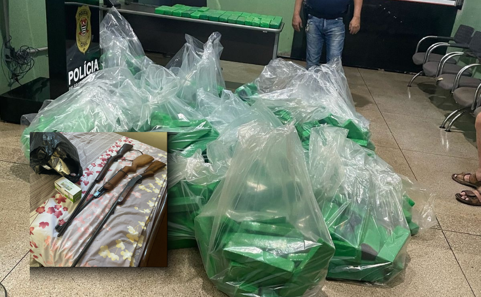 DENARC descobre depósito de drogas em sítio em Jardinópolis (Foto: Polícia Civil)