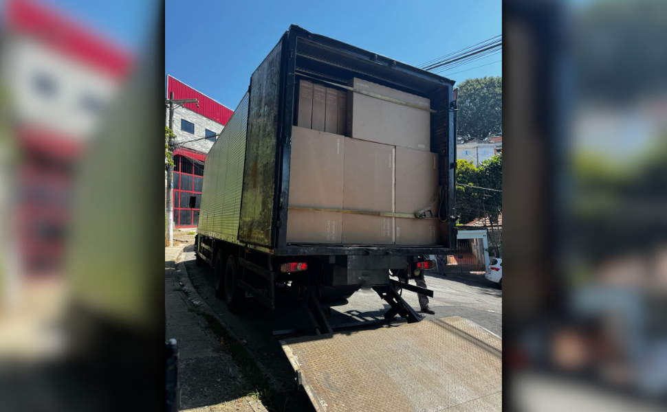 PM prende homem com carga furtada na zona oeste de SP (Foto: 14º BPM/M)