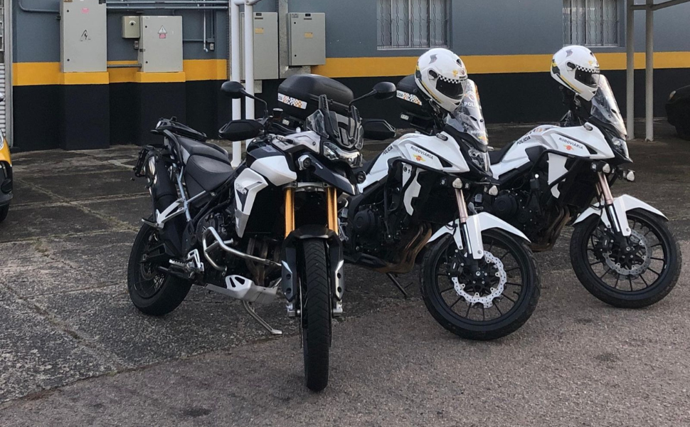 ROCAM/TOR apreende moto usada por influenciadores em Campinas (Foto: 4º BPRv)