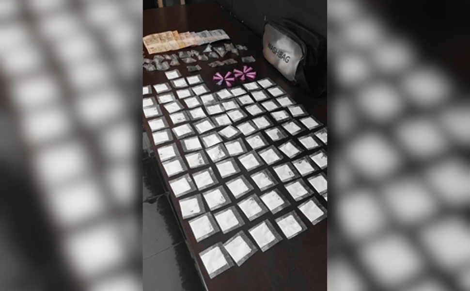 Casal é preso por tráfico e associação ao tráfico em Hortolândia (Foto: 48º BPM/I)