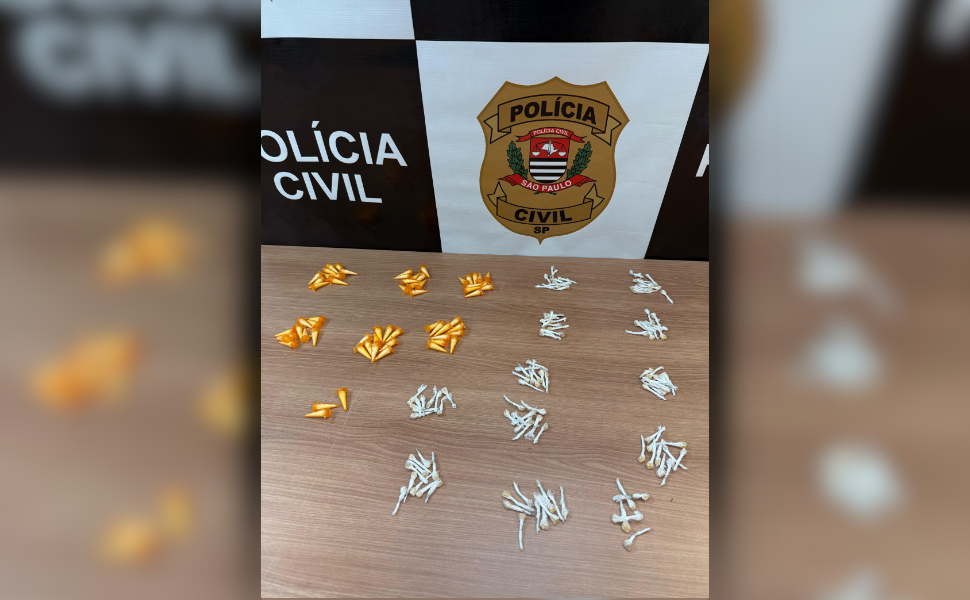 Adolescente reincidente é apreendido com crack e cocaína em Piracicaba (Foto: Polícia Civil)