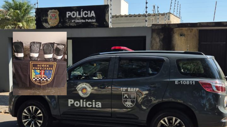 BAEP intercepta entrega via Sedex e prende mulher por tráfico de drogas em Piracicaba (Foto: 10º BAEP)